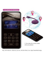 Catalina Vibrator App Telecomando Viola - PRETTY LOVE LED - Stimolatori | erosidea.com