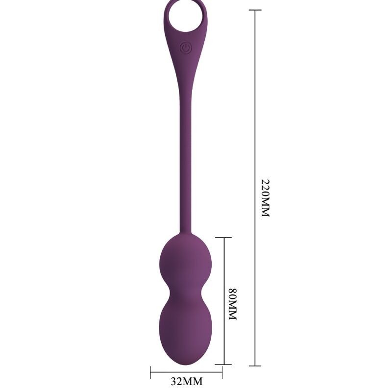 App Elvira Kegel Balls Telecomando Viola - PRETTY LOVE - Stimolatori | erosidea.com