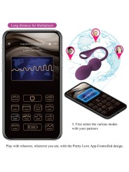 App Elvira Kegel Balls Telecomando Viola - PRETTY LOVE - Stimolatori | erosidea.com