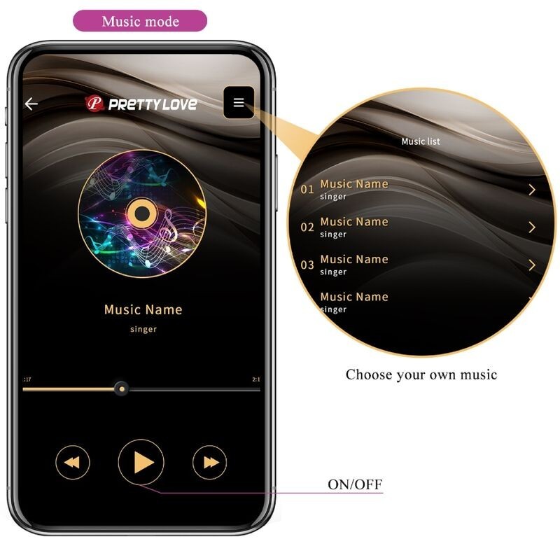 App Elvira Kegel Balls Telecomando Viola - PRETTY LOVE - Stimolatori | erosidea.com