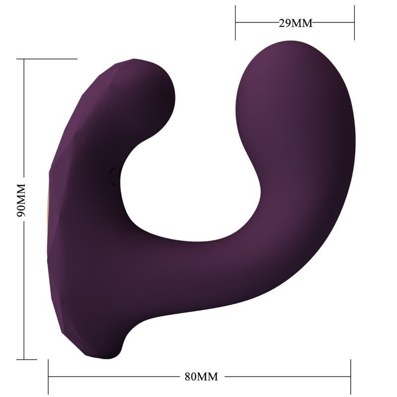 Billy Telecomando Vibrazione Viola App Gratuita - PRETTY LOVE - Vibratori con App | erosidea.com