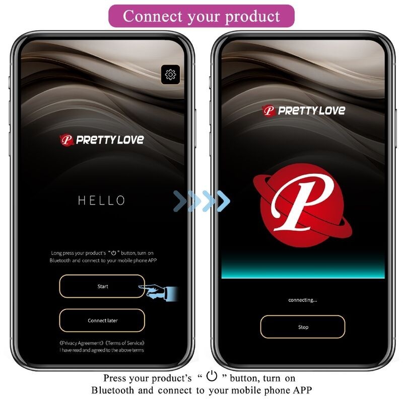 Billy Telecomando Vibrazione Viola App Gratuita - PRETTY LOVE - Vibratori con App | erosidea.com