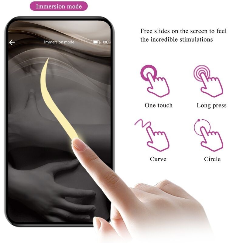 Billy Telecomando Vibrazione Viola App Gratuita - PRETTY LOVE - Vibratori con App | erosidea.com