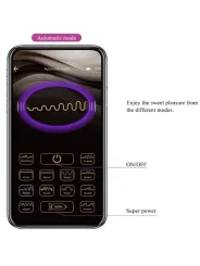 Billy Telecomando Vibrazione Viola App Gratuita - PRETTY LOVE - Vibratori con App | erosidea.com