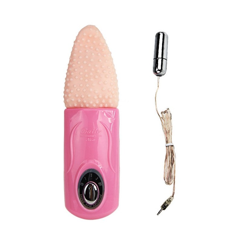 Vibratore A Forma Di Lingua Baile A Tre Velocita' - BAILE VIBRATORS - Vibratori Mini | erosidea.com