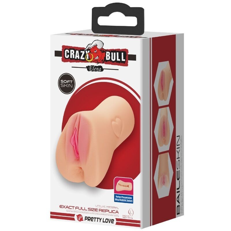 Crazy Bull - Mastubador A Forma Di Vagina Di Elena - CRAZY BULL - Masturbatori Vagina | erosidea.com