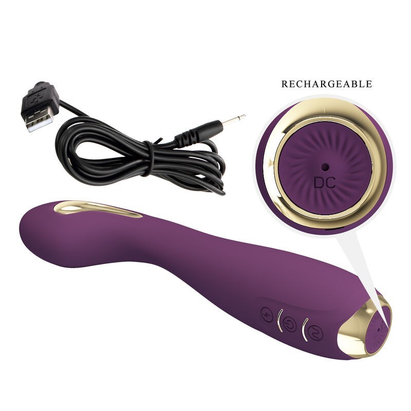 Vibratore Hector Elettroshock Con App Viola - PRETTY LOVE HIGH GRADE - Vibratori con App | erosidea.com
