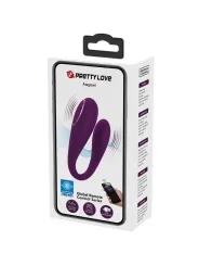 Pretty Love - August Vibratore Global Double Pleasure Remoto - PRETTY LOVE C-TYPE - Vibratori | erosidea.com