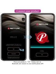 Pretty Love - August Vibratore Global Double Pleasure Remoto - PRETTY LOVE C-TYPE - Vibratori | erosidea.com