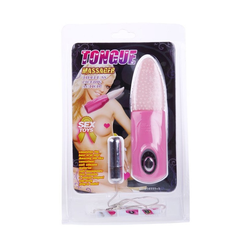 Vibratore A Forma Di Lingua Baile A Tre Velocita' - BAILE VIBRATORS - Vibratori Mini | erosidea.com