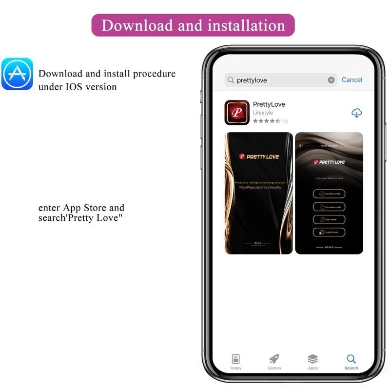 Pretty Love - Abner App Lilla - PRETTY LOVE - Stimolatori | erosidea.com
