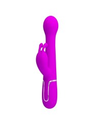 Vibratore Dejon Rabbit 3 In 1 Viola Multifunzione - PRETTY LOVE FLIRTATION - Vibratori Rabbit | erosidea.com