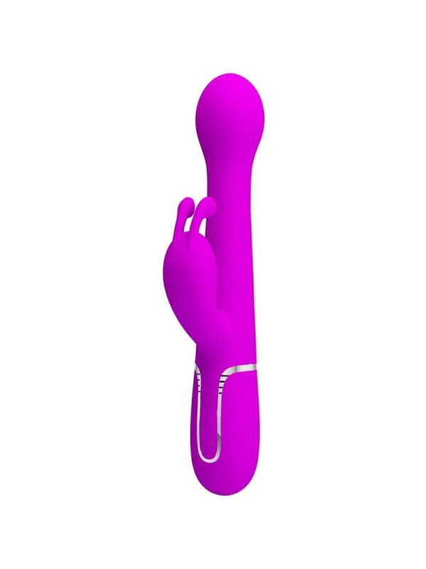 Vibratore Dejon Rabbit 3 In 1 Viola Multifunzione - PRETTY LOVE FLIRTATION - Vibratori Rabbit | erosidea.com