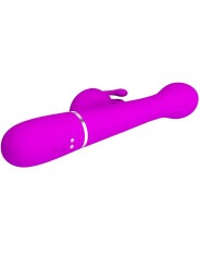 Vibratore Dejon Rabbit 3 In 1 Viola Multifunzione - PRETTY LOVE FLIRTATION - Vibratori Rabbit | erosidea.com