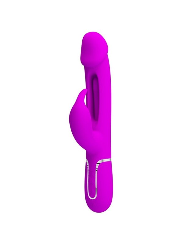 Vibratore Dejon Rabbit 3 In 1 Multifunzione Fucsia - PRETTY LOVE FLIRTATION - Vibratori Rabbit | erosidea.com