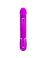 Vibratore Dejon Rabbit 3 In 1 Multifunzione Fucsia - PRETTY LOVE FLIRTATION - Vibratori Rabbit | erosidea.com