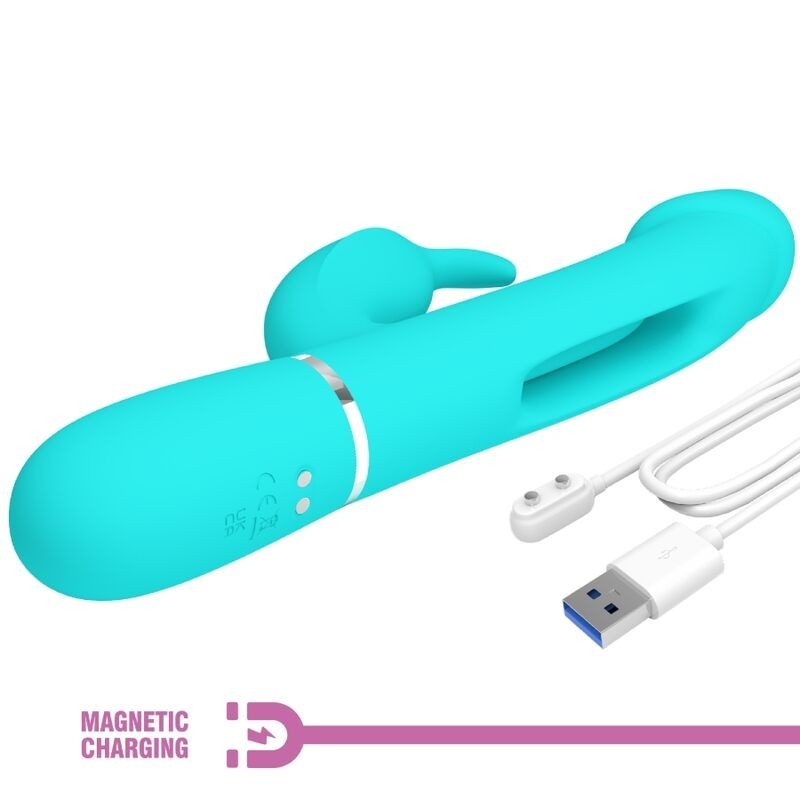 Vibratore Dejon Rabbit 3 In 1 Multifunzione Viola - PRETTY LOVE FLIRTATION - Vibratori Rabbit | erosidea.com