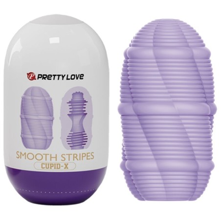 Masturbatore Uovo Cupido A Strisce Lisce - PRETTY LOVE MALE - Masturbatori Mini | erosidea.com