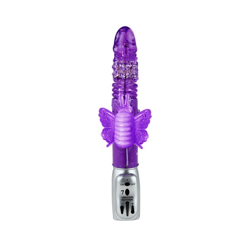 Vibratore Rabbit Baile Rotations Mariposa Tulip - BAILE ROTATIONS - Vibratori Rabbit | erosidea.com
