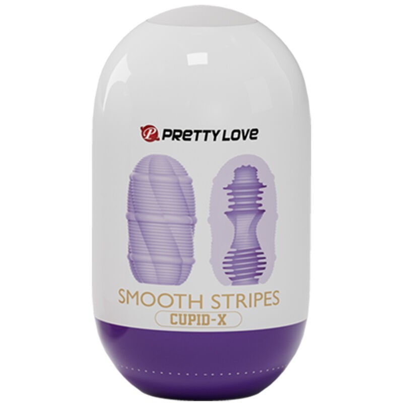 Masturbatore Uovo Cupido A Strisce Lisce - PRETTY LOVE MALE - Masturbatori Mini | erosidea.com