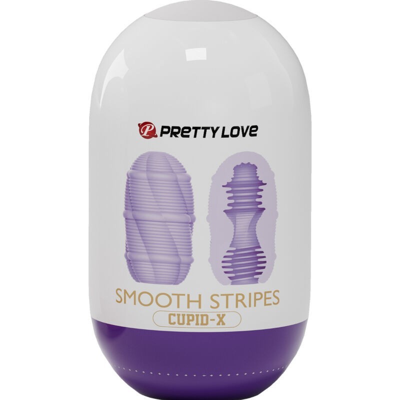 Masturbatore Uovo Cupido A Strisce Lisce - PRETTY LOVE MALE - Masturbatori Mini | erosidea.com