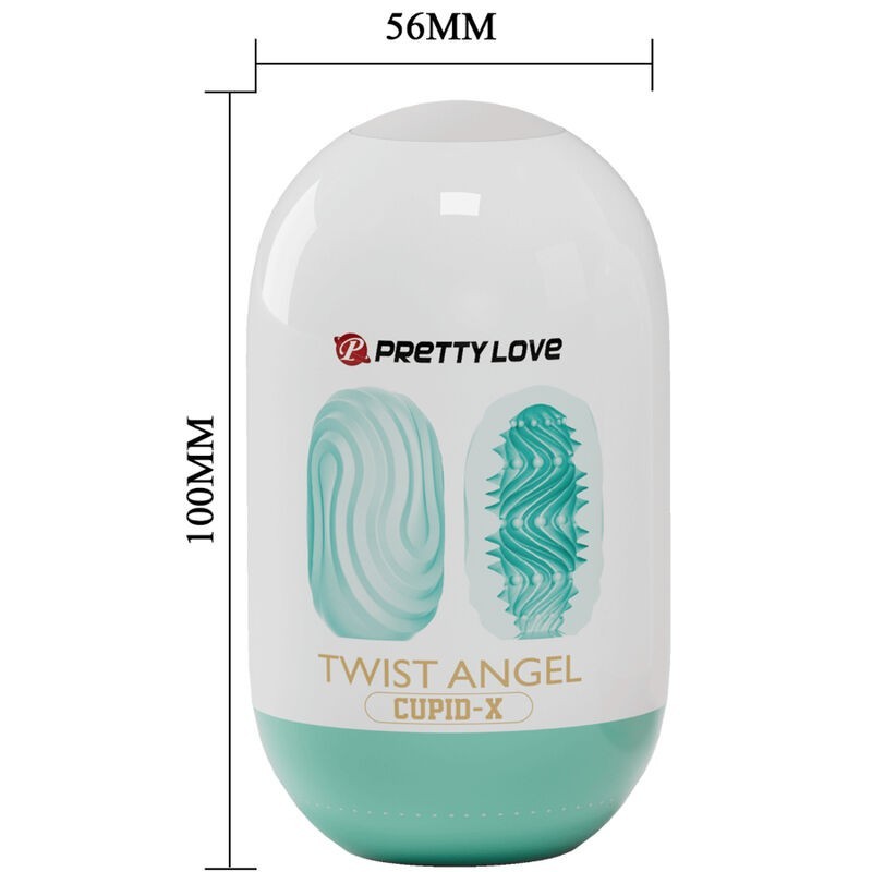 Masturbatore Uovo Twist Angel Cupid - PRETTY LOVE MALE - Masturbatori Mini | erosidea.com