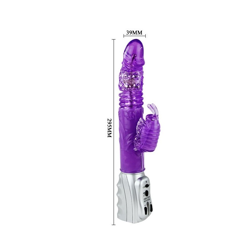Vibratore Rabbit Baile Rotations Mariposa Tulip - BAILE ROTATIONS - Vibratori Rabbit | erosidea.com