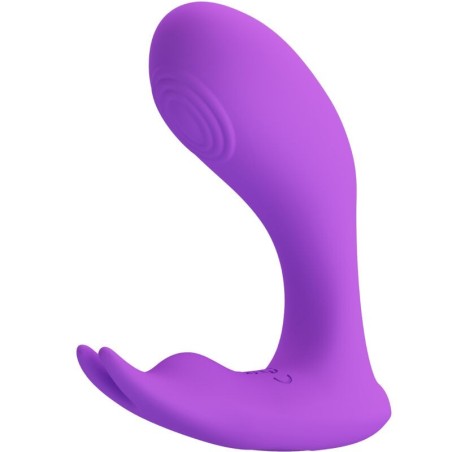 Telecomando Idabelle Vibrazione E Pulsazione Viola - PRETTY LOVE BOTTOM - Plug e Catene Anali | erosidea.com