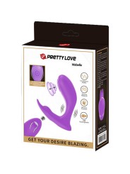 Telecomando Idabelle Vibrazione E Pulsazione Viola - PRETTY LOVE BOTTOM - Plug e Catene Anali | erosidea.com