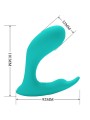 Telecomando Idabelle Vibrazione E Pulsazione Blu - PRETTY LOVE BOTTOM - Plug e Catene Anali | erosidea.com