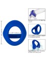 Calexotics - Admiral Anello Sfera Doppio Blu - CALEXOTICS - Anelli Fallici | erosidea.com