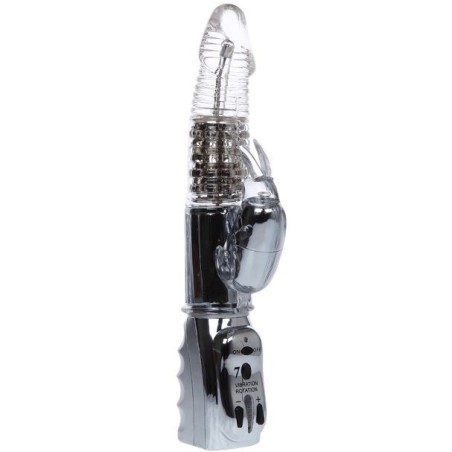 Amour Missile Trasparente Rotante 26.5 Cm - BAILE ROTATIONS - Vibratori Classici | erosidea.com