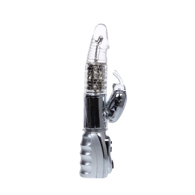 Amour Missile Trasparente Rotante 26.5 Cm - BAILE ROTATIONS - Vibratori Classici | erosidea.com