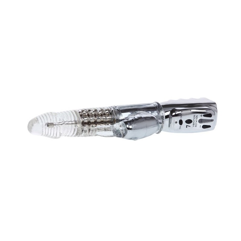 Amour Missile Trasparente Rotante 26.5 Cm - BAILE ROTATIONS - Vibratori Classici | erosidea.com