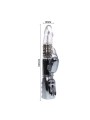 Amour Missile Trasparente Rotante 26.5 Cm - BAILE ROTATIONS - Vibratori Classici | erosidea.com