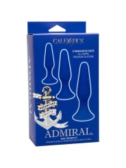 Calexotics - Admiral Kit 3 Plug Anali Blu - CALEXOTICS - Plug e Catene Anali | erosidea.com