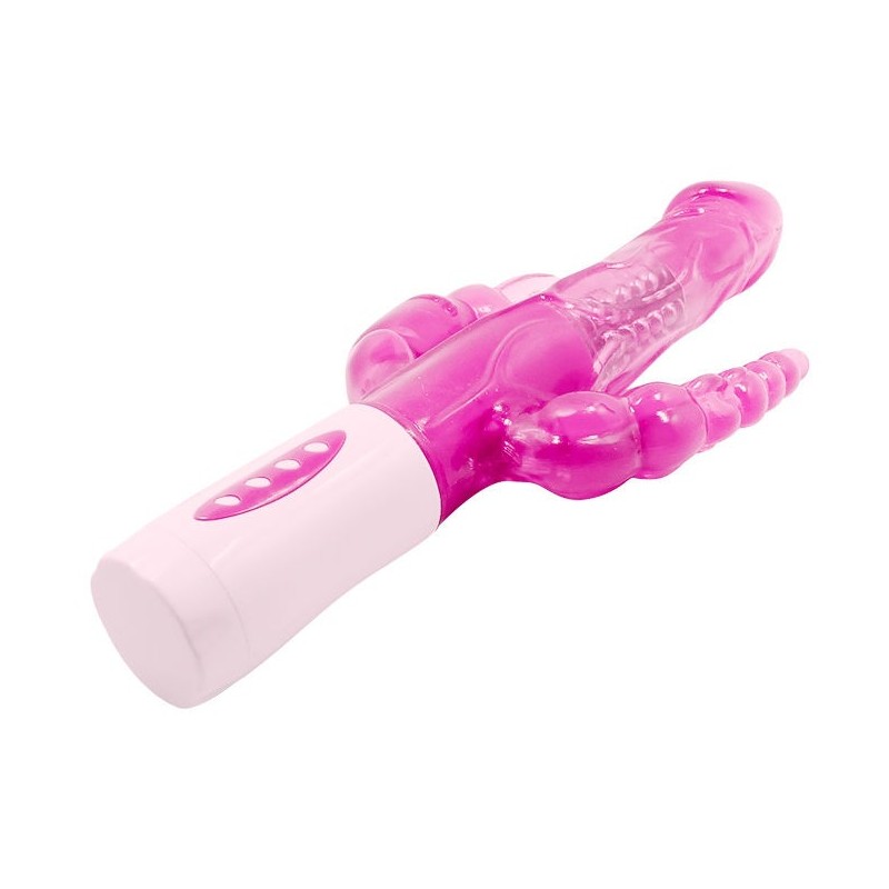 Baile Pretty Bunny Triplo Vibratore Rotatore - BAILE ROTATIONS - Vibratori Rabbit | erosidea.com