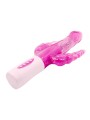 Baile Pretty Bunny Triplo Vibratore Rotatore - BAILE ROTATIONS - Vibratori Rabbit | erosidea.com