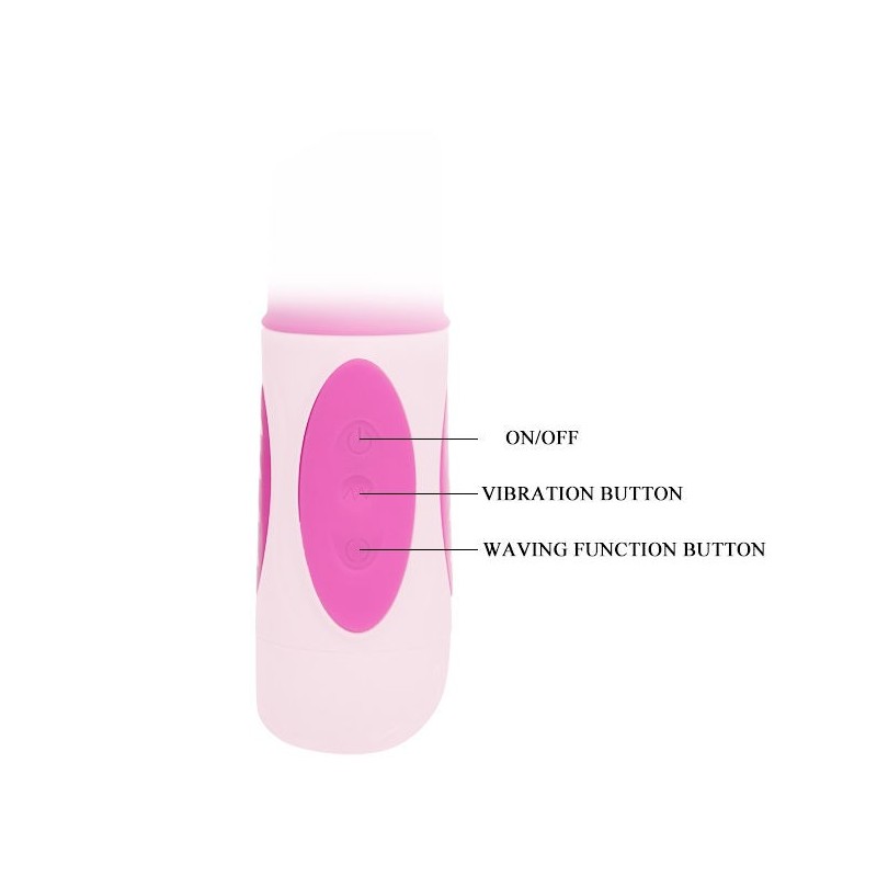 Baile Pretty Bunny Triplo Vibratore Rotatore - BAILE ROTATIONS - Vibratori Rabbit | erosidea.com