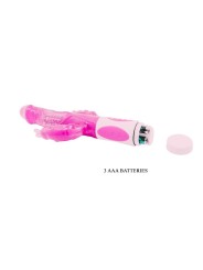 Baile Pretty Bunny Triplo Vibratore Rotatore - BAILE ROTATIONS - Vibratori Rabbit | erosidea.com