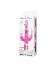 Baile Pretty Bunny Triplo Vibratore Rotatore - BAILE ROTATIONS - Vibratori Rabbit | erosidea.com