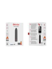 Oninder - Vibratore Berlin Nero 9 Modalità 85 x 2 Cm App Gratuita - ONINDER - Vibratori con App | erosidea.com