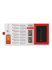 Oninder - Vibratore Berlin Nero 9 Modalità 85 x 2 Cm App Gratuita - ONINDER - Vibratori con App | erosidea.com