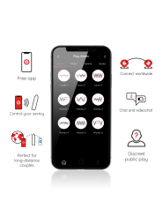 Oninder - Vibratore Berlin Nero 9 Modalità 85 x 2 Cm App Gratuita - ONINDER - Vibratori con App | erosidea.com