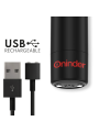 Oninder - Vibratore Berlin Nero 9 Modalità 85 x 2 Cm App Gratuita - ONINDER - Vibratori con App | erosidea.com