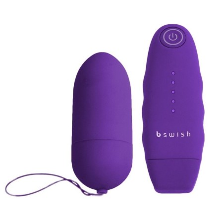 Vibratore B Swish Bullet Con Telecomando Lilla Unleashed - B SWISH - Vibratori Mini | erosidea.com