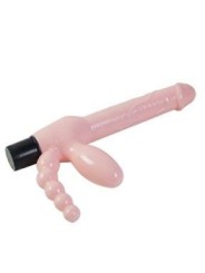 Imbragatura Senza Corda Tpr Con Vibrazione E Stimolazione Anale 25.4 Cm - BAILE - Strap-on e Imbracature | erosidea.com