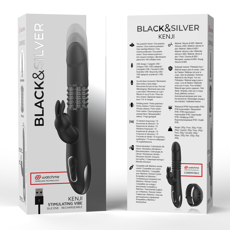 Anne's Desire - Panty Pleasure Tecnolog A Watchme Nero/Oro - ANNE'S DESIRE - Vibratori Classici | erosidea.com