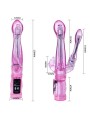 Vibratore Flessibile Con Stimolatore Anale - BAILE VIBRATORS - Vibratori Anali | erosidea.com