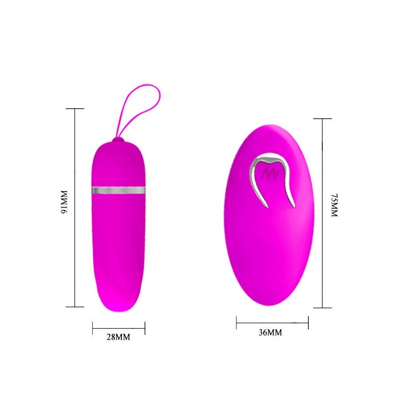 Uovo Vibrante Debby Con Controllo - PRETTY LOVE - Vibratori | erosidea.com